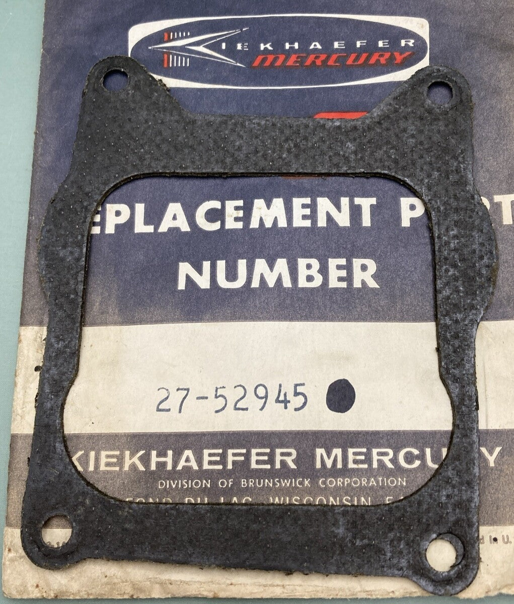 QTY 2 NEW GENUINE MERCURY 27-52945 GASKET ADP EXH MANI 165 GM 250 I