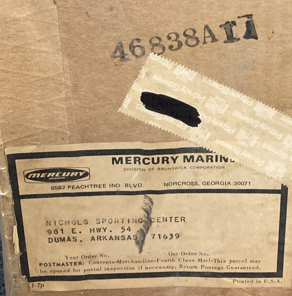 MERCURY 46838A1 EXTENSION KIT LIFT SYSTEMS COMP POW TILT