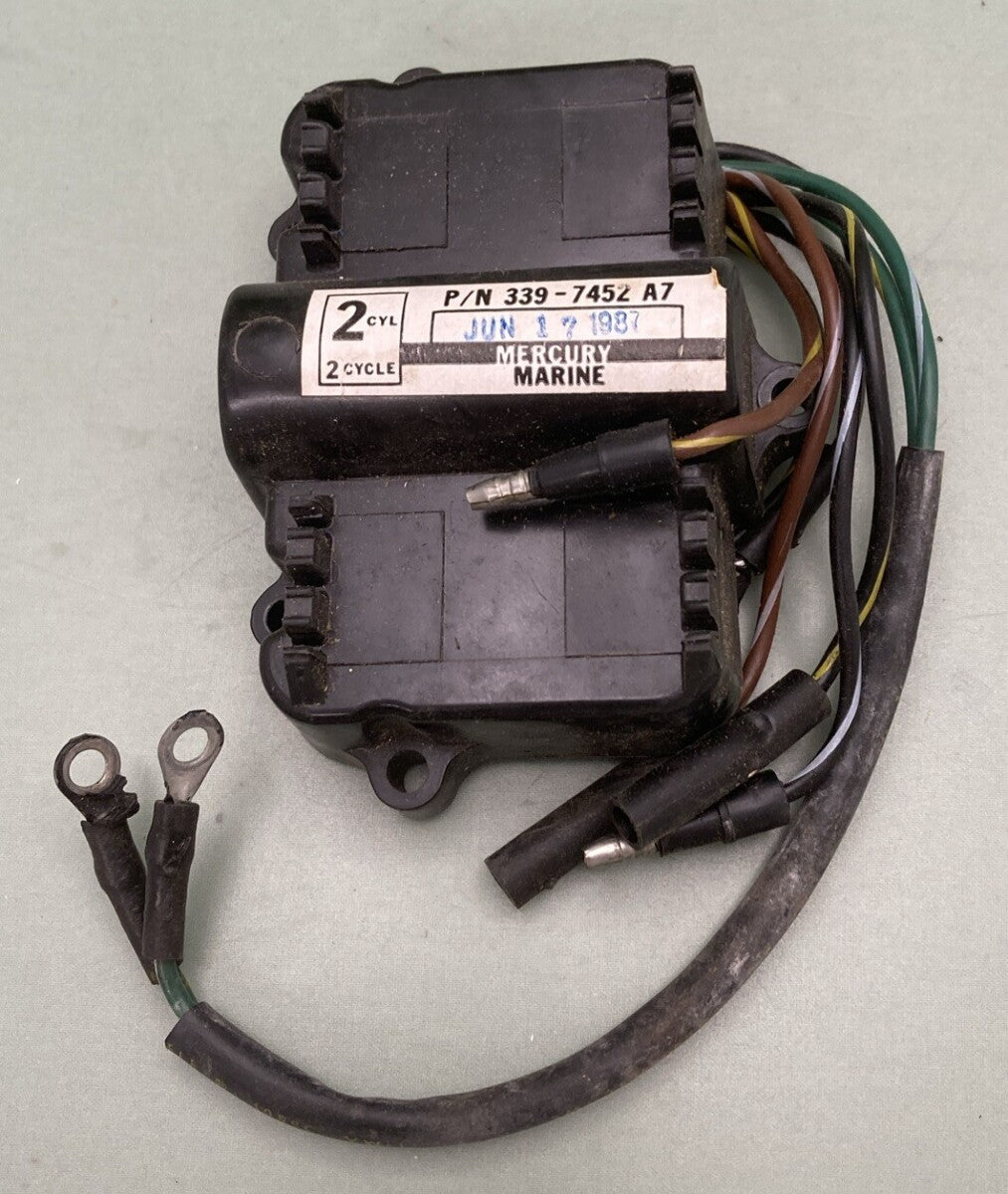 NEW GENUINE MERCURY QUICKSILVER 339-7452 A7 SWITCHBOX ASM 399-7452A19