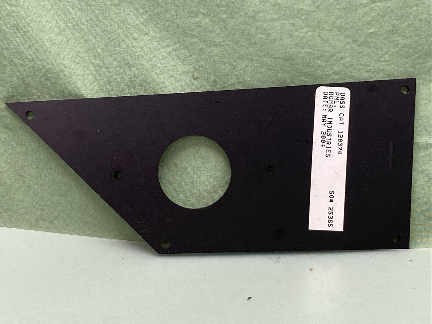 NEW BASS CAT 120374 TROLLING MOTOR SWITCH PANEL 24/36 V OUTLET
