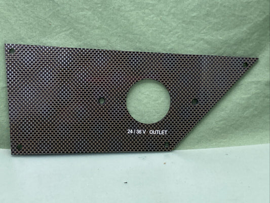 NEW BASS CAT 120374 TROLLING MOTOR SWITCH PANEL 24/36 V OUTLET