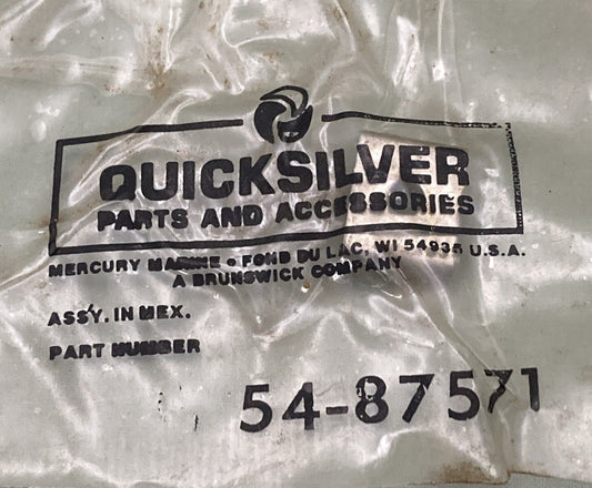 QTY 2 NEW GENUINE MERCURY QUICKSILVER 54-87571 CLIP
