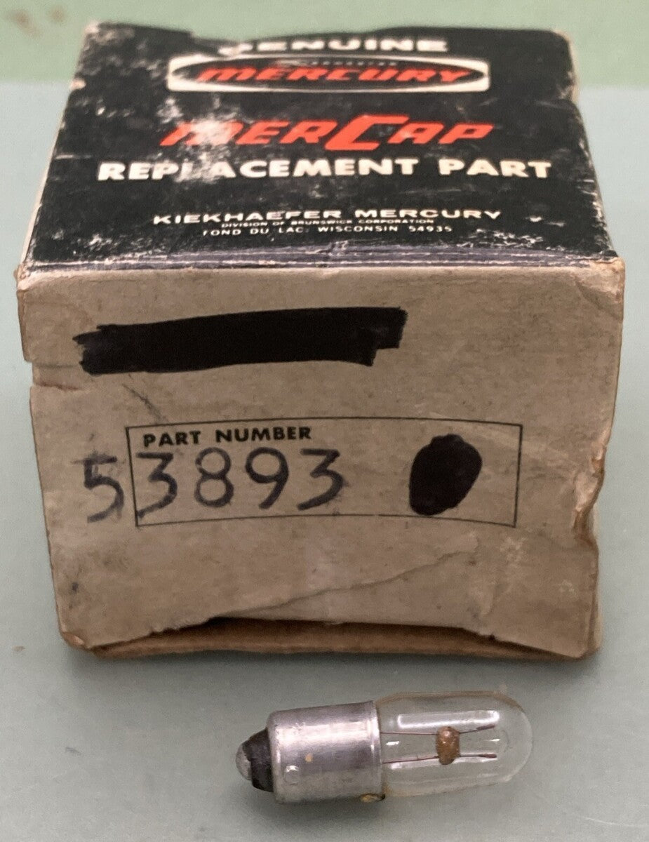 QTY 5 NEW GENUINE MERCURY 53893 LIGHT BULB