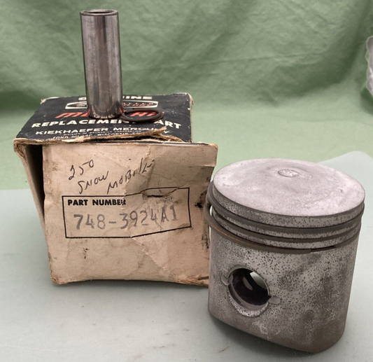 NEW GENUINE MERCURY 748-3924A1 PISTON ASSEMBLY
