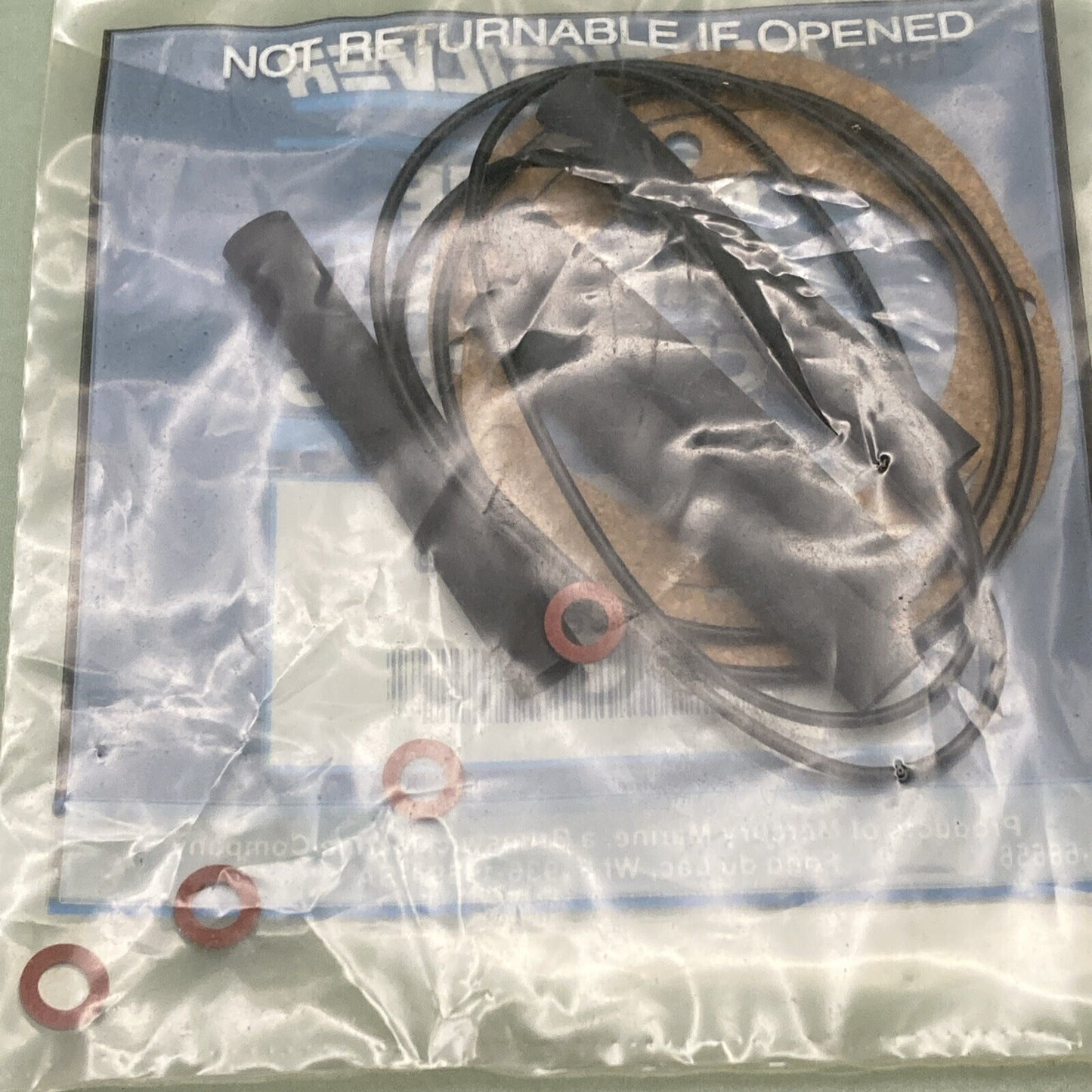 NEW GENUINE MERCURY QUICKSILVER 27-72863A88 GASKET SET ELEC MOTO G HSNG