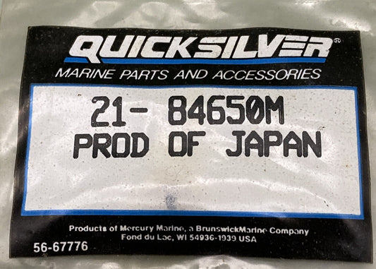 QTY 2 NEW GENUINE MERCURY QUICKSILVER 21-84650M CHECK VALVE FUL PP OUTBOARD 28HP