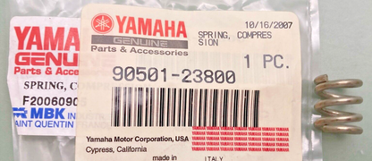 NEW GENUINE YAMAHA 90501-23800 SPRING, COMPRESSION