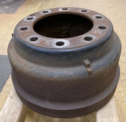 KICast 60000-018 Brake Drum, Cast Iron, Outboard, 16.50x7.00 Bolt Holes 10