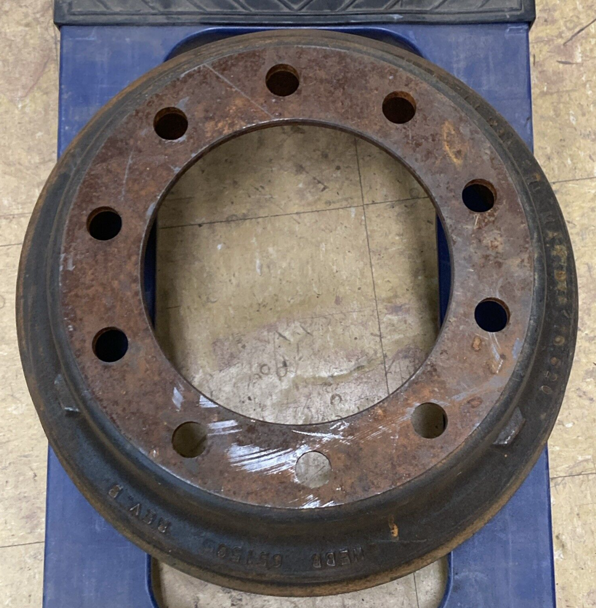 NEW WEBB 65158B 16.5" x 5" Outboard Mount Balanced Brake Drum 10 HOLE