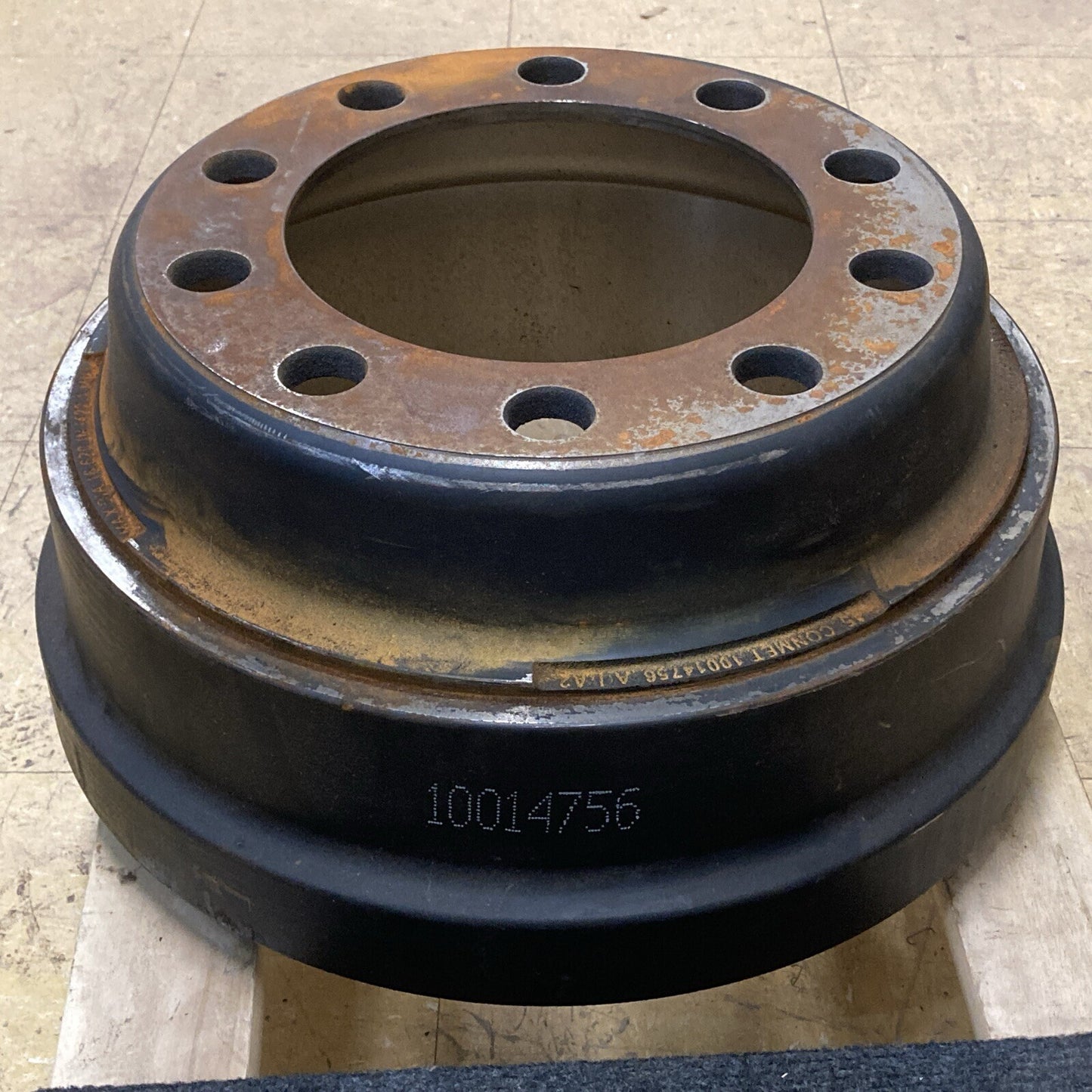 NEW CONMET 10014756 Balanced Brake Drum 16.5 X 5 CMI Front TruTurn 10 Bolt Hole