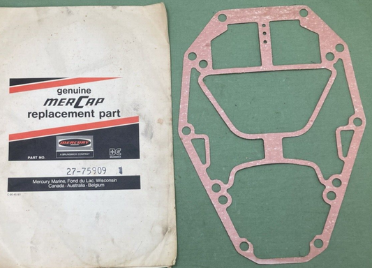 NEW GENUINE MERCURY QUICKSILVER 27-75909 GASKET EXHAUST