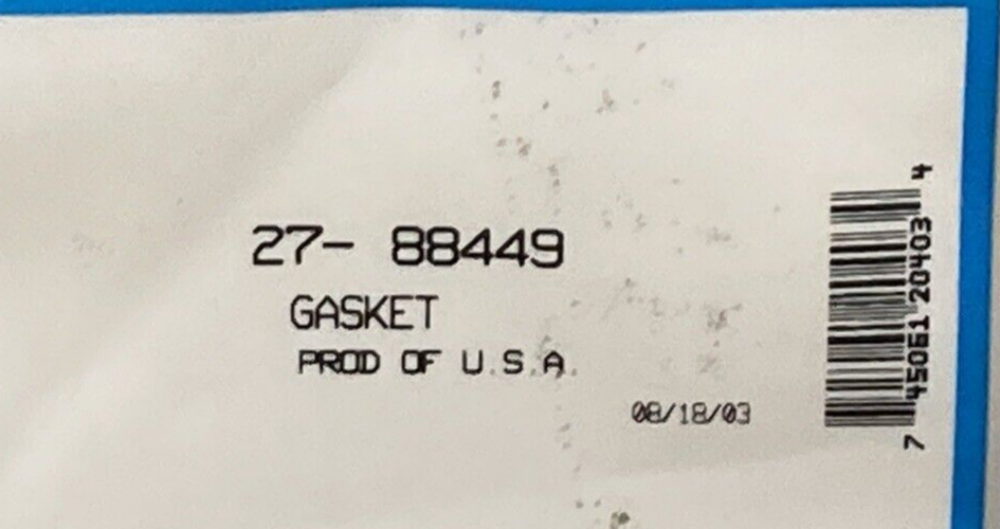 NEW GENUINE MERCURY QUICKSILVER 27-88449 GASKET CYLINDER HEAD