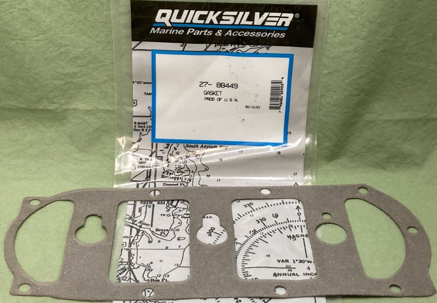 NEW GENUINE MERCURY QUICKSILVER 27-88449 GASKET CYLINDER HEAD