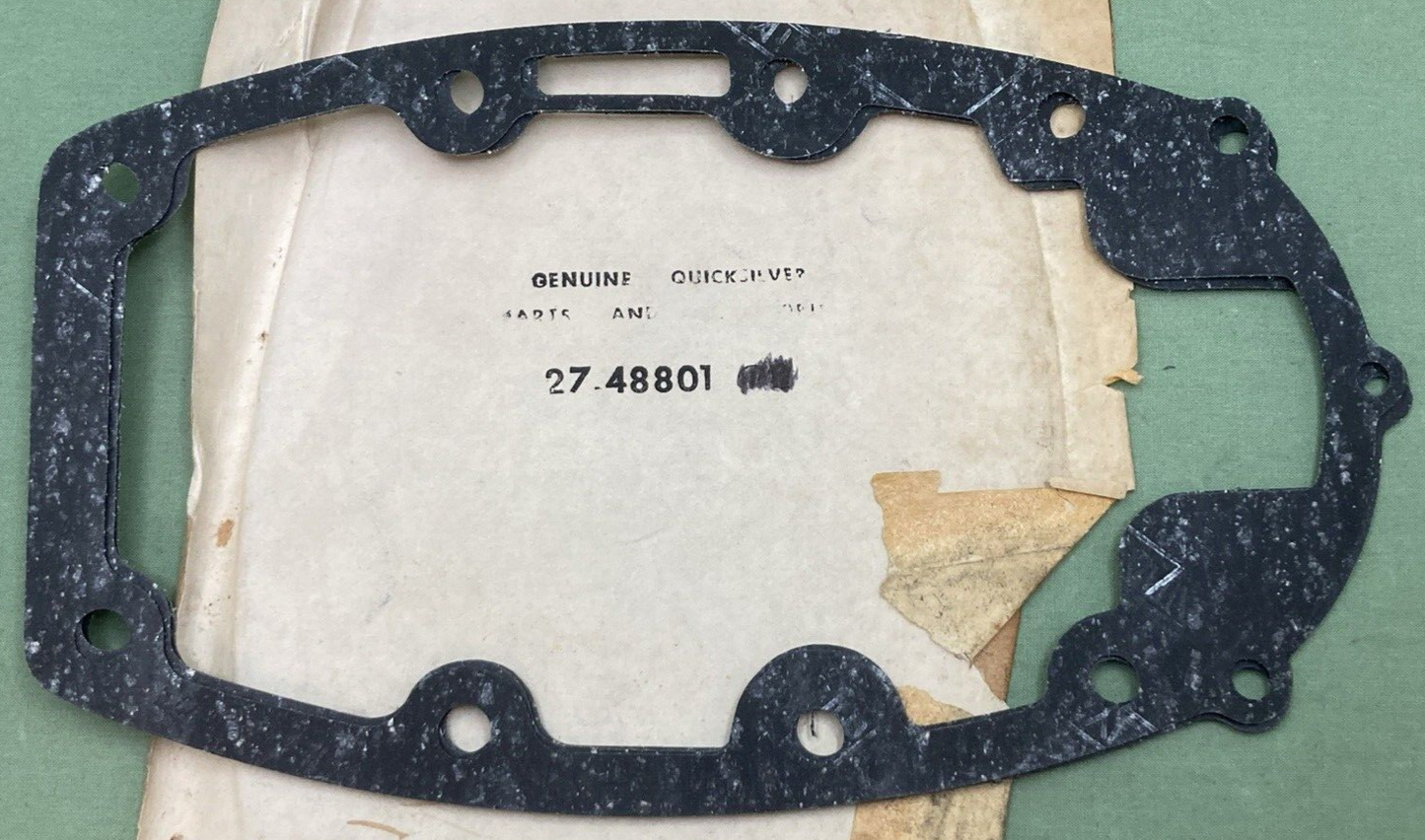 NEW GENUINE MERCURY 27-48801 GASKET EXHAUST EXTENSION PLATE TO DRIVE SHAFT