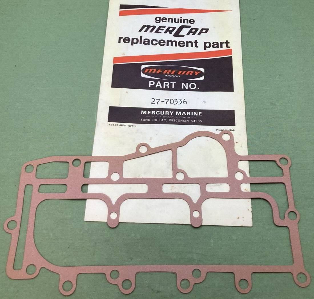 NEW GENUINE MERCURY 27-70336 GASKET