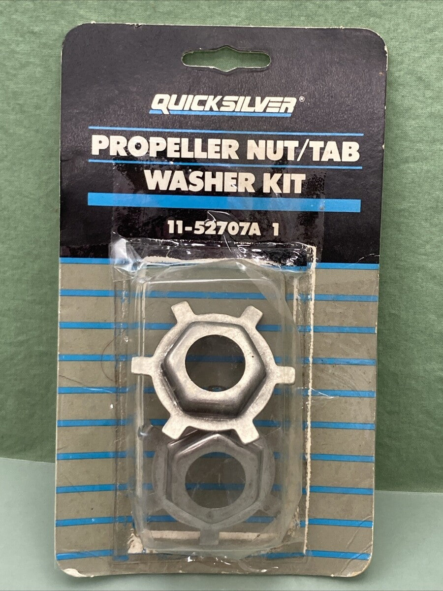 NEW MERCURY QUICKSILVER 11-52707A 1 PROPELLER NUT, INCOMPLETE KIT