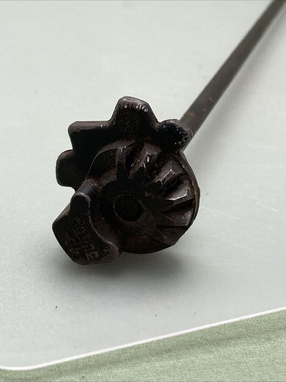 MERCURY QUICKSILVER 43-32453 SHIFT CONTROL SHAFT, WITH SECTOR GEAR