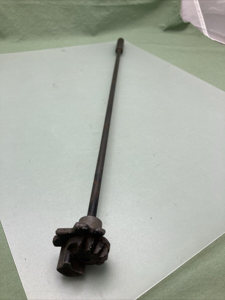 MERCURY QUICKSILVER 43-32453 SHIFT CONTROL SHAFT, WITH SECTOR GEAR