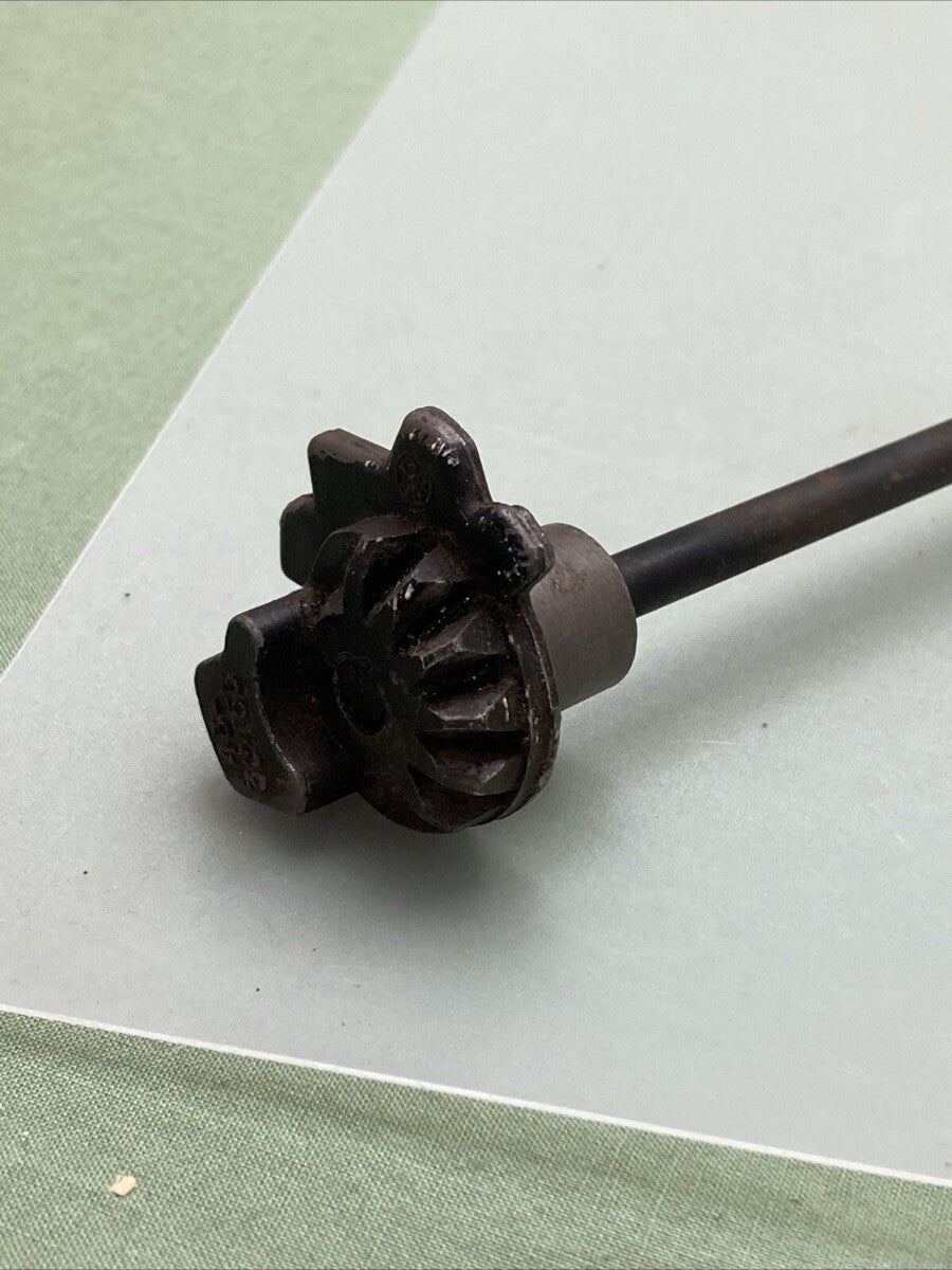 MERCURY QUICKSILVER 43-32453 SHIFT CONTROL SHAFT, WITH SECTOR GEAR