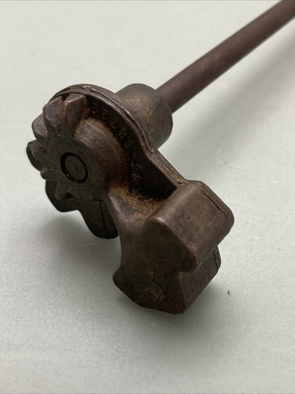 MERCURY QUICKSILVER 43-38729 SHIFT CONTROL SHAFT WITH SECTOR GEAR