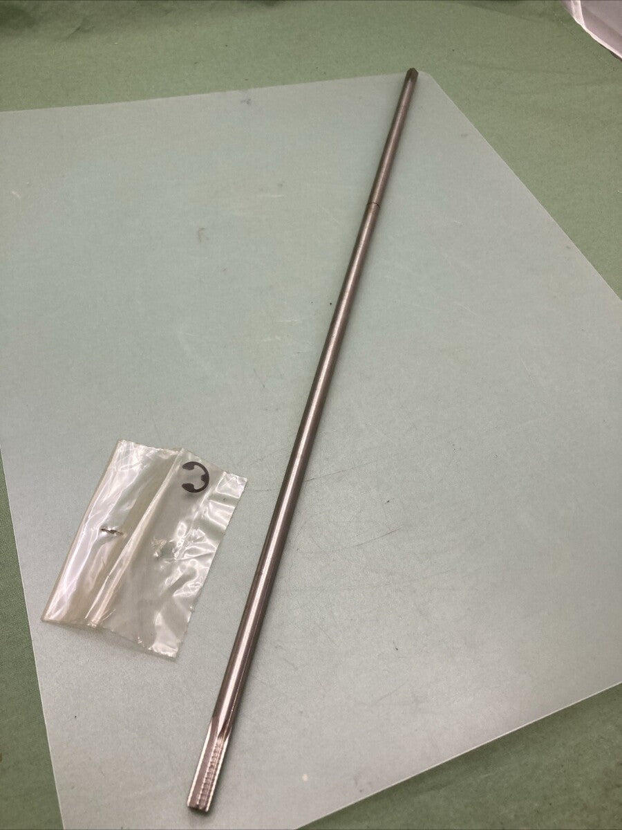 NEW MERCURY QUICKSILVER DRIVESHAFT WITH DRIVESHAFT E-RING, 17"