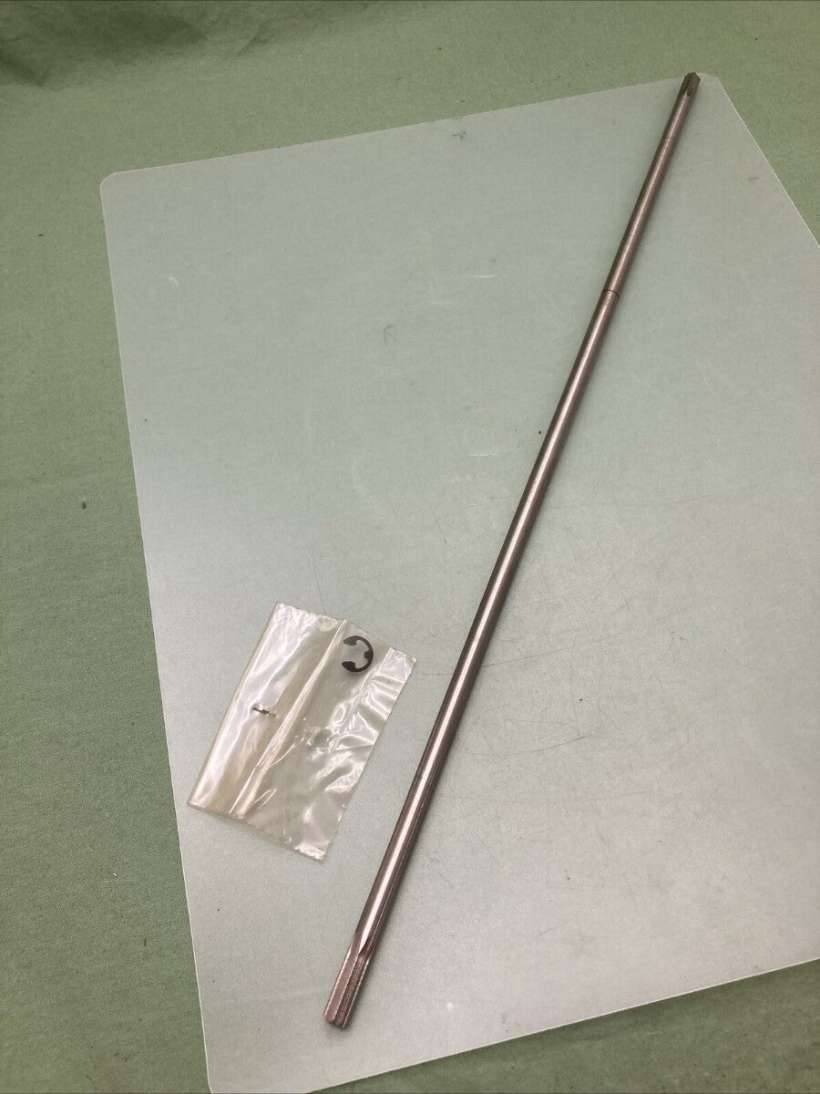 NEW MERCURY QUICKSILVER DRIVESHAFT WITH DRIVESHAFT E-RING, 17"