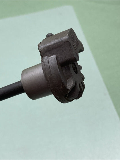 NEW MERCURY QUICKSILVER 43-32453 SHIFT CONTROL SHAFT, WITH SECTOR GEAR