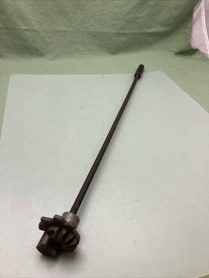 NEW MERCURY QUICKSILVER 43-32453 SHIFT CONTROL SHAFT, WITH SECTOR GEAR