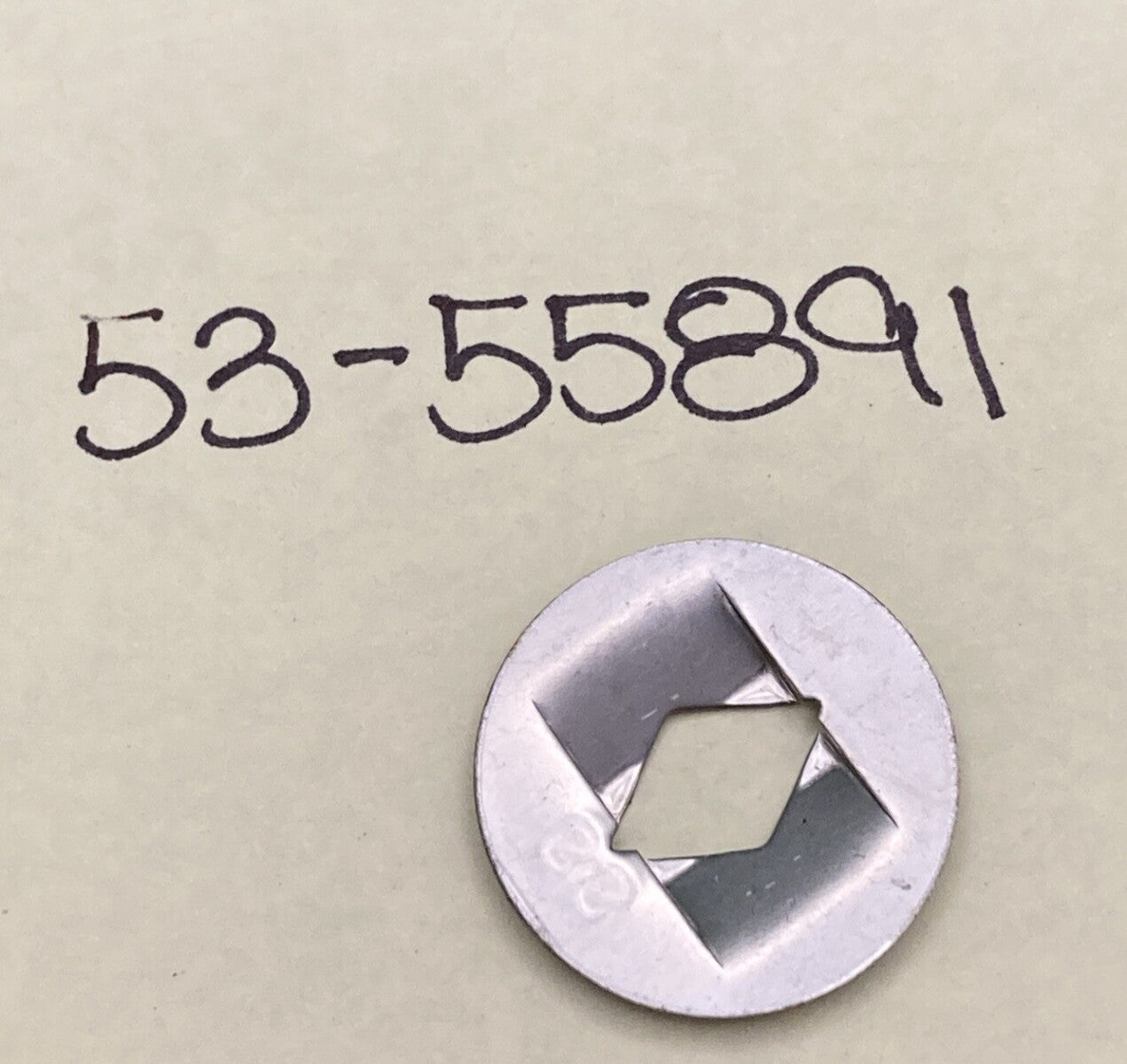 NEW REPLACES MERCURY QUICKSILVER 53-55891 FASTENER CLP BTTM CWL OUTBOARD 4.5HP