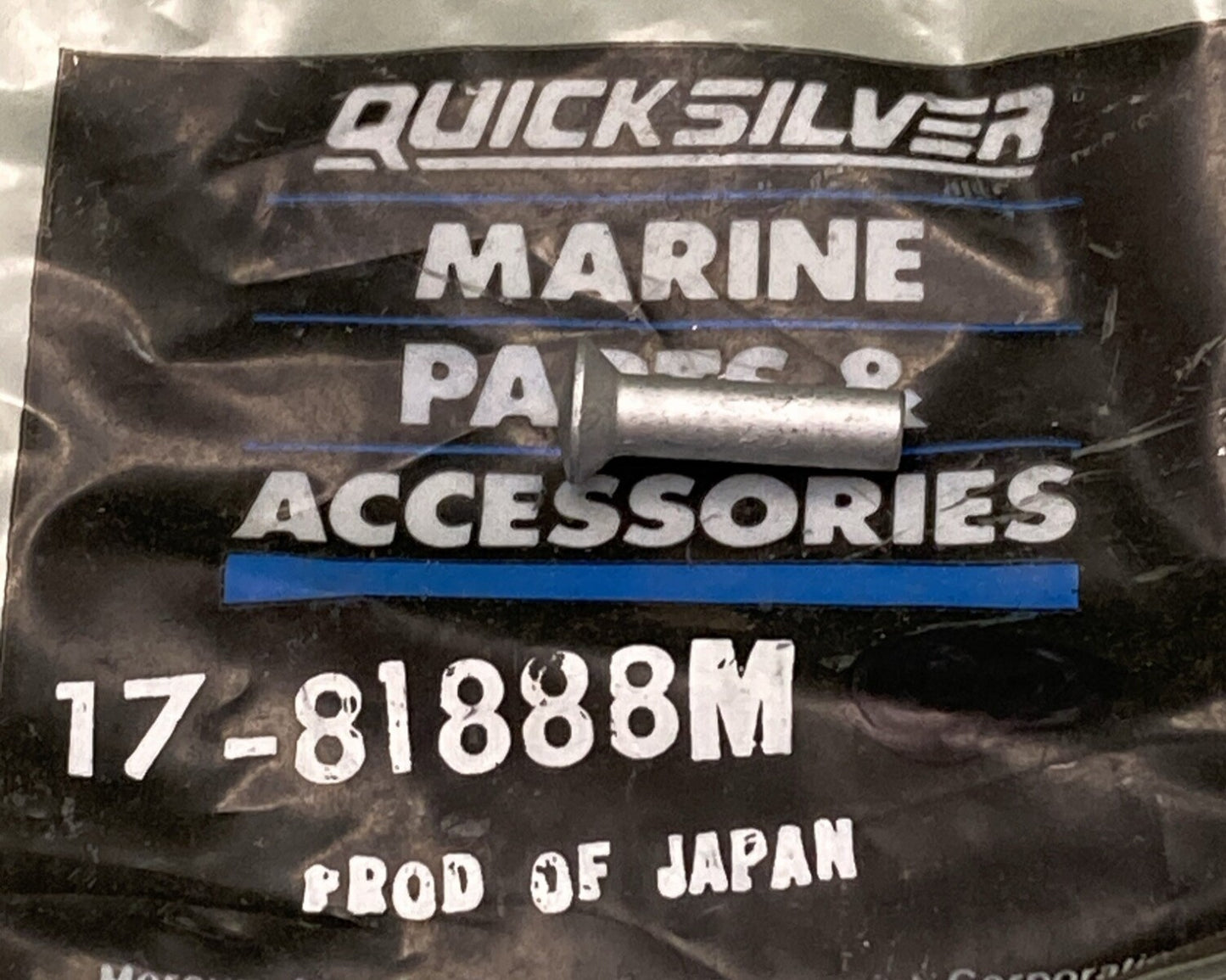 NEW GENUINE MERCURY QUICKSILVER 17-81888M PIN CLAMP & SWIVEL BRK OUTBOARD 3.5HP