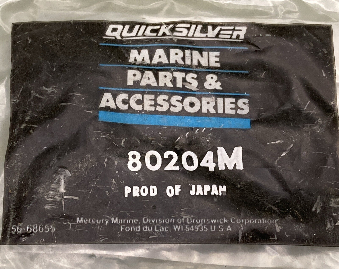 NEW GENUINE MERCURY QUICKSILVER 80204M VALVE SEAT CARBURETOR MARINER 5A HP