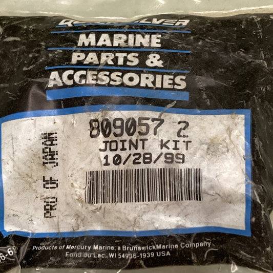 NEW GENUINE MERCURY QUICKSILVER 809057 2 JOINT KIT FUEL PIPE