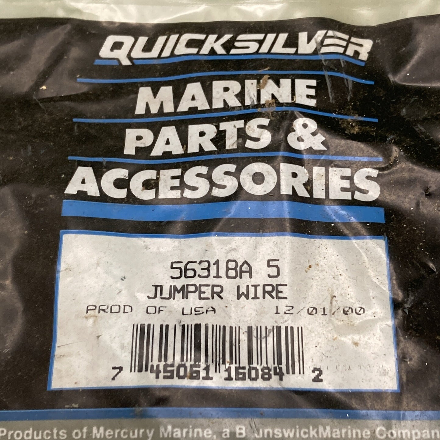 NEW GENUINE MERCURY QUICKSILVER 56318A 5 JUMPER WIRE STRTER MOTO OUTBOARD 65HP
