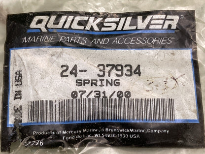 NEW GENUINE MERCURY QUICKSILVER 24-37934 SPRING QUICK DISCONNECT THROTTLE CABLE