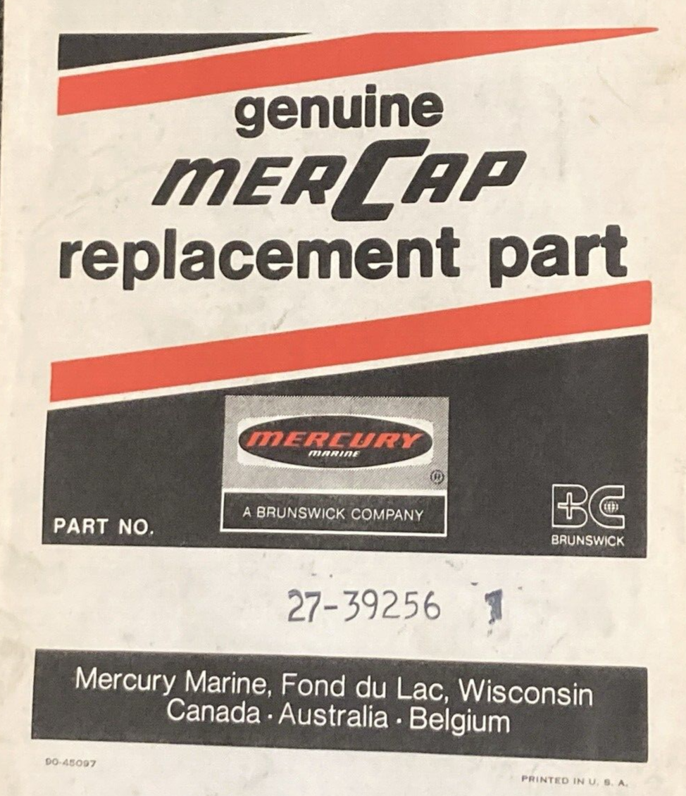 NEW GENUINE MERCURY 27-39256 GASKET INTAKE MANIFOLD COVER