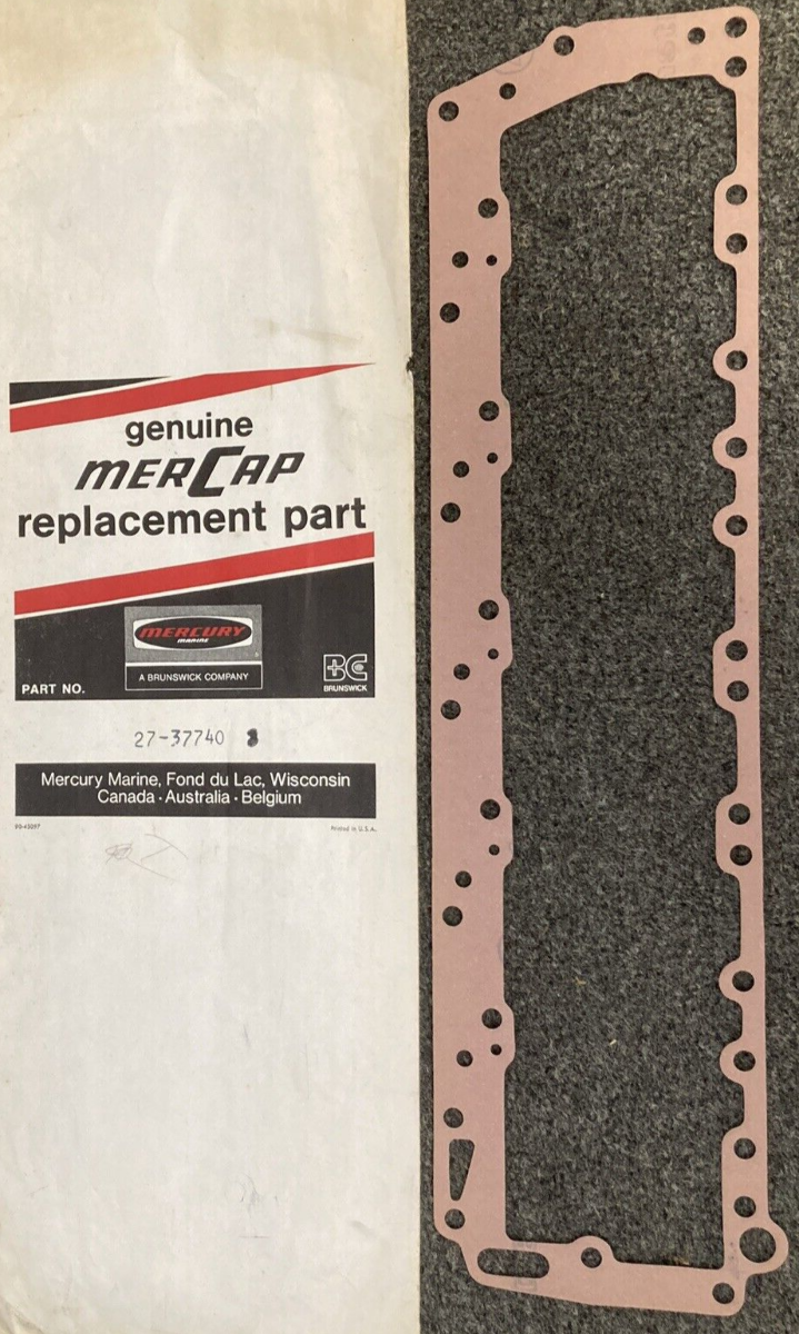 NEW GENUINE MERCURY 27-37740 GASKET CYLINDER BLOCK TO BAFFLET PLATE