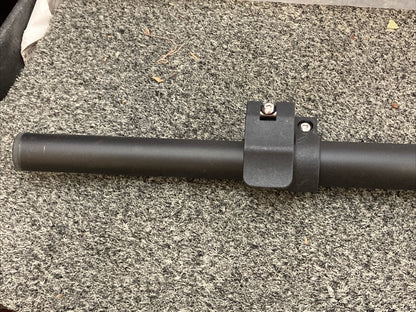 QTY 4 NEW FASNAP 71AV TP-3968-01-GF POLE TELESCOPIC ALUMINUM BLACK MATTE 38.75"
