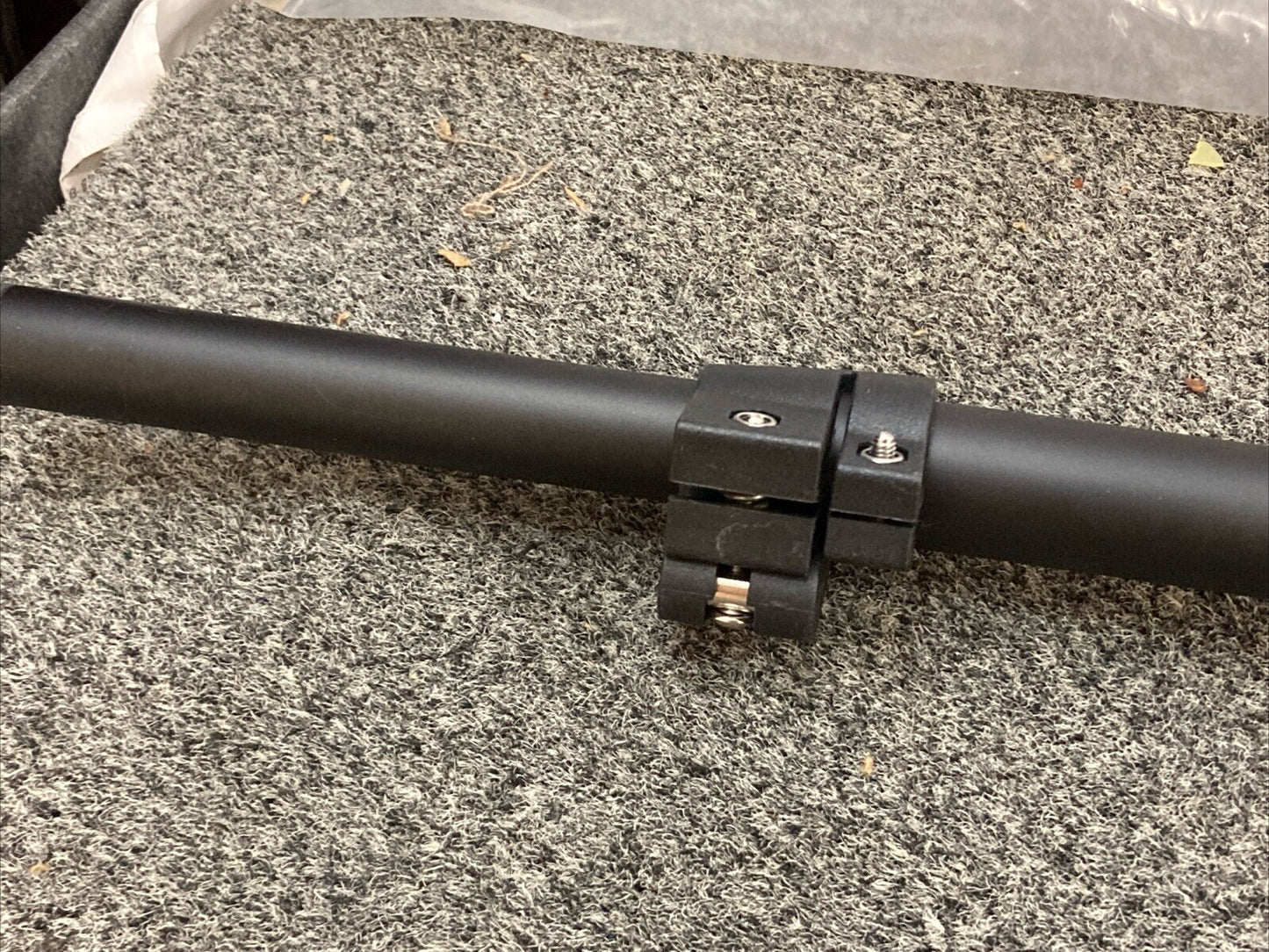 QTY 4 NEW FASNAP 71AV TP-3968-01-GF POLE TELESCOPIC ALUMINUM BLACK MATTE 38.75"