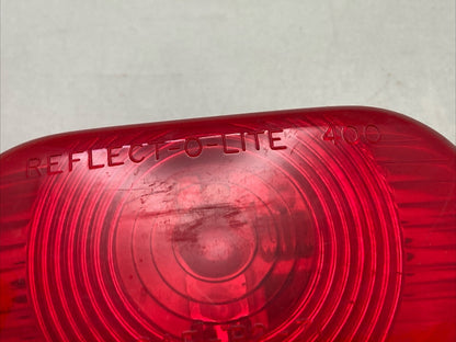 NEW REFLECT-O-LITE 400 SAE-P2-71 RED LIGHT CASING 73C103