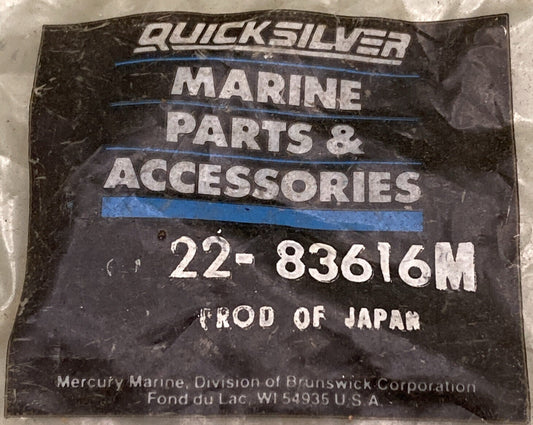 NEW GENIUINE MERCURY QUICKSILVER 22-83616M FITTING COWLING ABOVE PROP EXHAUST