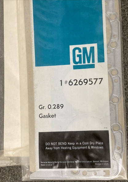 NEW GENUINE MERCURY QUICKSILVER 27-75611A1 GASKET SET Intake Manifold W/GM PARTS