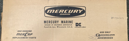 NEW GENUINE MERCURY 27-73645A76 GASKET SET INCOMPLETE SEE PHOTOS