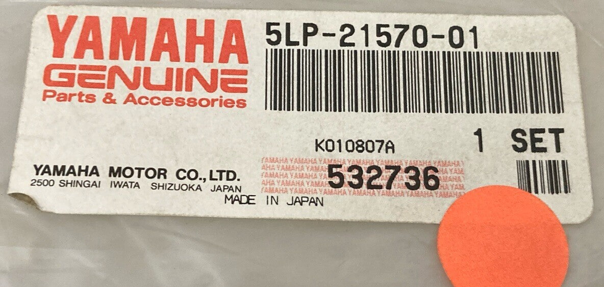 NEW GENUINE YAMAHA 5LP-21570-01 GRAPHIC SET, FRONT FENDER