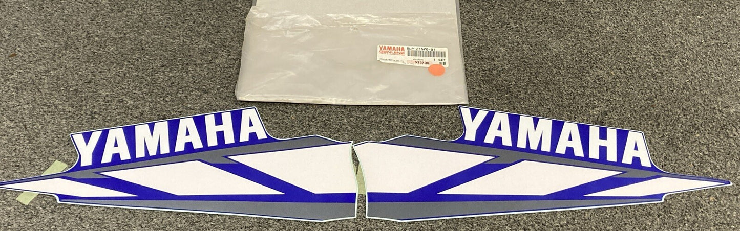 NEW GENUINE YAMAHA 5LP-21570-01 GRAPHIC SET, FRONT FENDER
