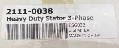 NEW GENUINE ELECTROSPORT ESG032 HEAVY DUTY STATOR 3-PHASE 2111-0038