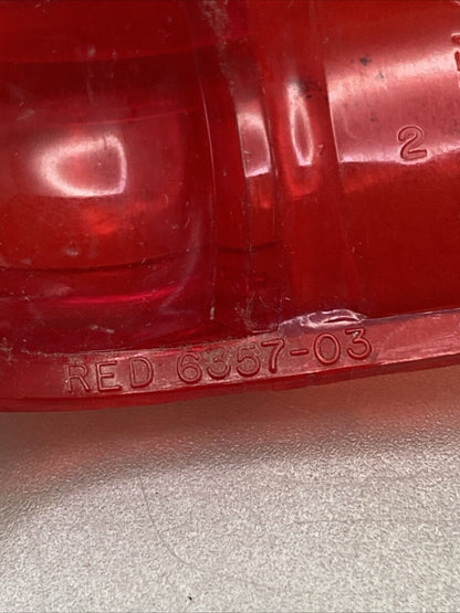 NEW ATTWOOD 6357-03 RED BOW NAVIGATION LIGHT LENS