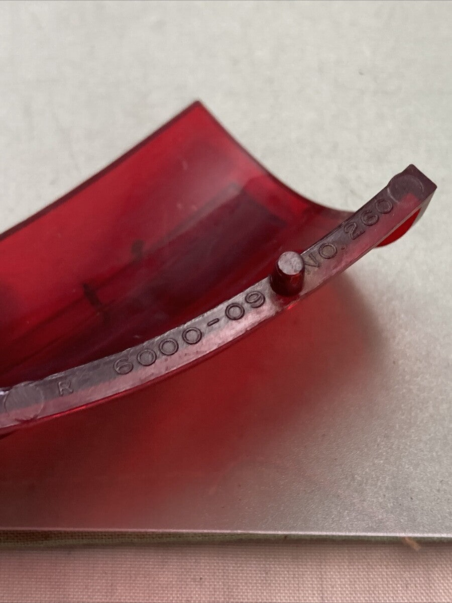 NEW ATTWOOD 6000-09 RED SIDE LIGHT LENS