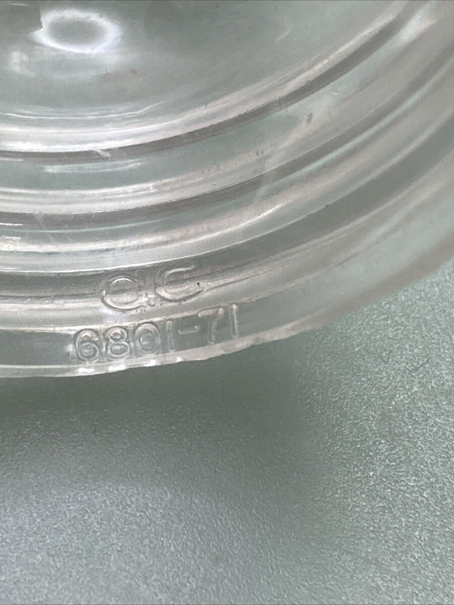 NEW ATTWOOD 6801-71 CLEAR CURVED ALL POINTS STERN LIGHT GLOBE