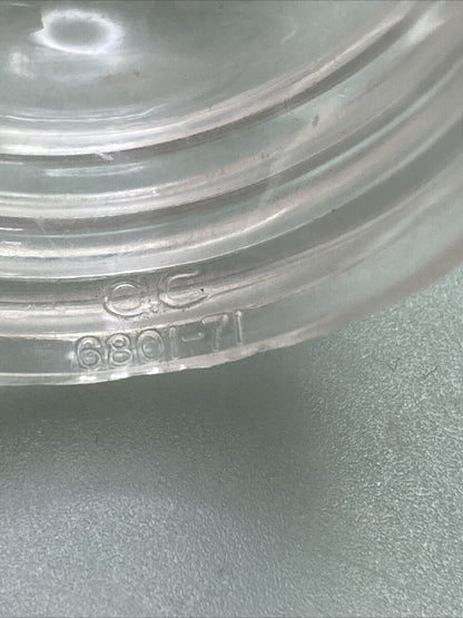 NEW ATTWOOD 6801-71 CLEAR CURVED ALL POINTS STERN LIGHT GLOBE