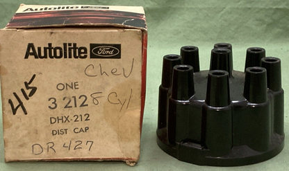 NEW GENUINE AUTOLITE 3-212 DISTRIBUTOR CAP 8 CYLINDER DHX-212